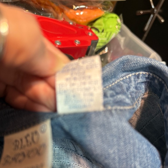 Bleu Bayou Embellished Western Denim Jacket, Stylish, Feminine, 100% Cotton, Med - Picture 9 of 9